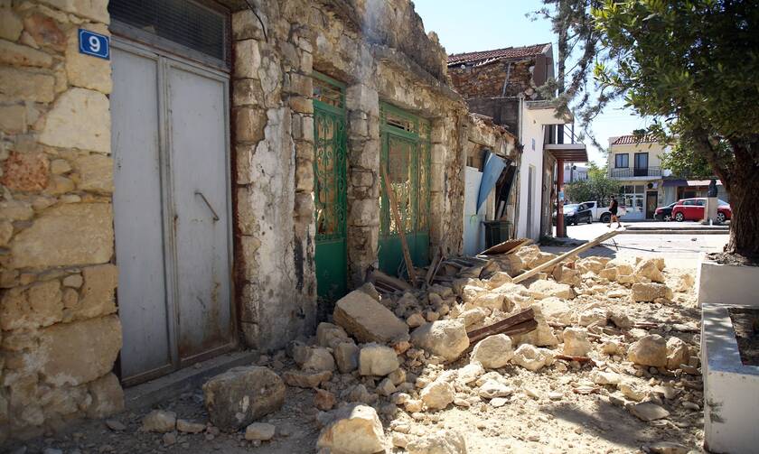 σεισμός Κρήτη 112 Ηράκλειο
