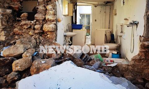 Αποστολή Newsbomb.gr στο Αρκαλοχώρι: Εγκαταλείπουν τα σπίτια τους οι κάτοικοι - Συνεχείς μετασεισμοί