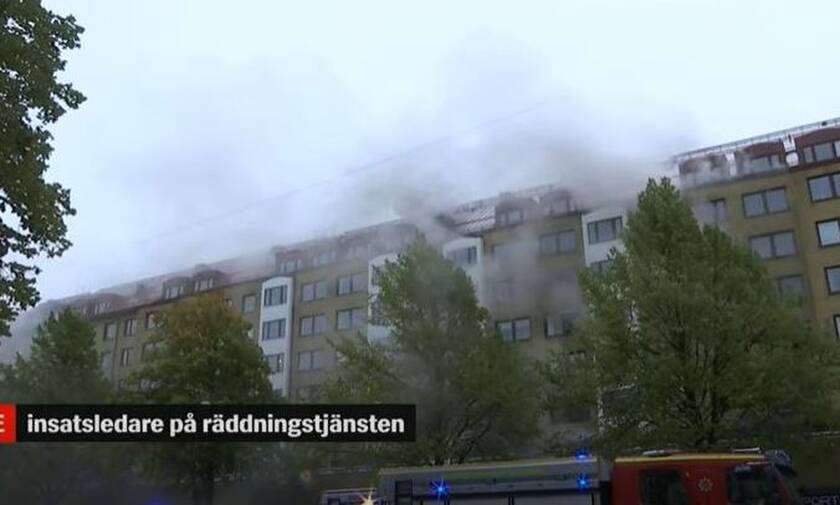 Σουηδία: Τουλάχιστον 25 τραυματίες από έκρηξη σε κτίριο στο Γκέτεμποργκ