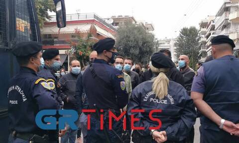 Θεσσαλονίκη: «Φρούριο» το ΕΠΑΛ Σταυρούπολης μετά τα σοβαρά επεισόδια (pics+vid)