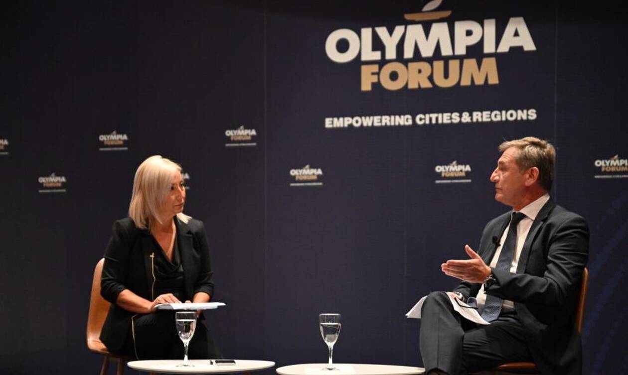 Olympia Forum - Πανανικόλας: «Προσωπικός μου στόχος η μείωση των ατυχημάτων στο Πάτρα-Πύργος»