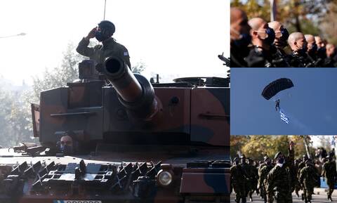 Συγκίνηση και υπερηφάνεια για τη στρατιωτική παρέλαση - Όλα όσα έγιναν στη Θεσσαλονίκη