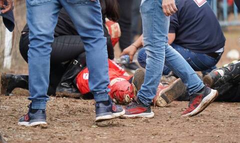 Ατύχημα σε αγώνα motocross στα Γιαννιτσά
