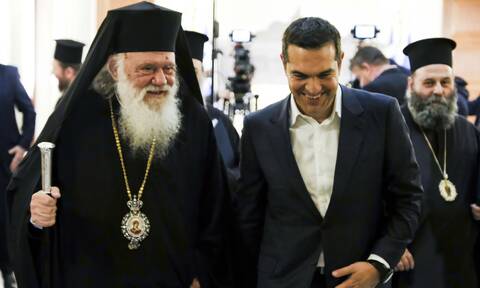 Τσίπρας σε Ιερώνυμο: «Η Εκκλησία προτείνει αυτό που δεν τολμά η κυβέρνηση να εφαρμόσει»