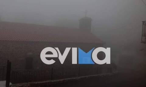Πυκνή ομίχλη σε αρκετές περιοχές της Εύβοιας – Πού οφείλεται το φαινόμενο