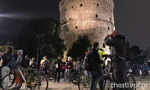 Θεσσαλονίκη: Ποδηλατοπορεία στη μνήμη της μαραθωνοδρόμου Δήμητρας Ιορδανίδου (vid)
