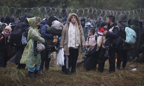 Mετανάστες και πρόσφυγες στα σύνορα Πολωνίας-Λευκορωσίας