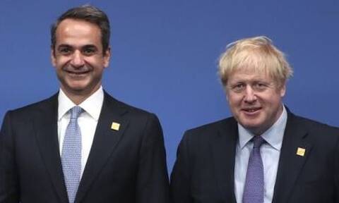 Мицотакис и Джонсон обсудят перспективы греко-британского сотрудничества