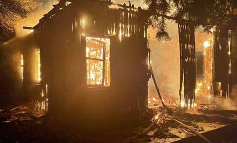 Ηράκλειο: Συναγερμός στην πυροσβεστική από πυρκαγιά στο Δάσος της Κέρης