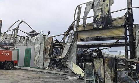 Κιλκίς: Μεγάλη πυρκαγιά σε εργοστάσιο ανακύκλωσης στον Άσπρο – Τεράστιες ζημιές