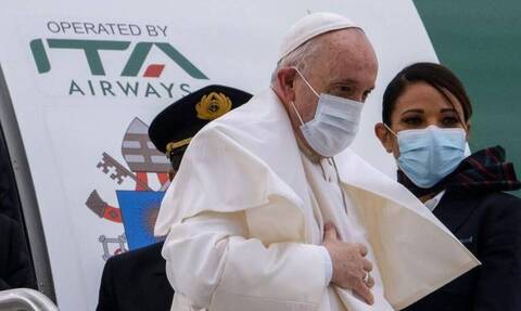 Папа Римский Франциск прибыл на Кипр