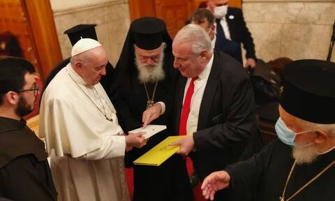 Με τον Πάπα Φραγκίσκο συναντήθηκε ο Σάκης Κεχαγιόγλου (pics)