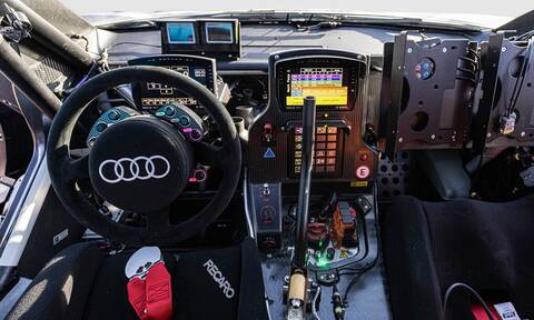 Τι βλέπει το πλήρωμα του αγωνιστικού Audi RS Q e-tron;