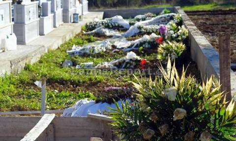 Λαμία: Επεκτείνουν τα νεκροταφεία για να θάψουν τους νεκρούς από κορονοϊό