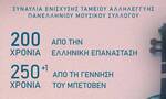 Συναυλία Αλληλεγγύης «200 χρόνια Ελληνική Επανάσταση» και «250+1 από τη γέννηση του Μπετόβεν»