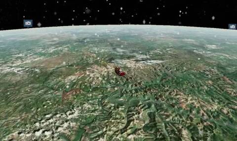 Santa tracker: Δείτει LIVE το ταξίδι του Άγιου Βασίλη