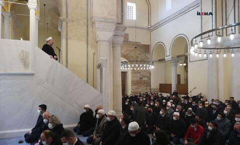 Πρόκληση από την Τουρκία: Άνοιξαν ως τζαμί την Αγία Σοφία Αδριανουπόλεως παραμονή Χριστουγέννων