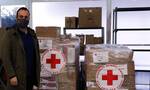 Ο Ελληνικός Ερυθρός Σταυρός ενισχύει το Κοινωνικό Παντοπωλείο του Δήμου Παλαιού Φαλήρου