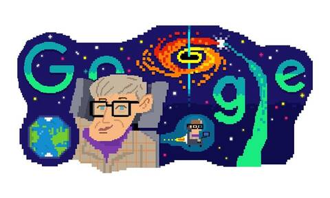 Stephen Hawking: 80 χρόνια από τη γέννηση του κορυφαίου αστροφυσικού από τη Google