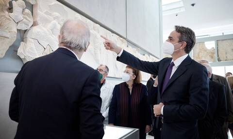Μητσοτάκης: Η επιστροφή του «θραύσματος Fagan» δείχνει την κατεύθυνση στο Βρετανικό Μουσείο