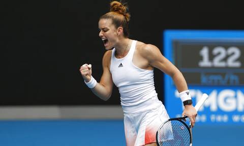 Australian Open: Νίκη-πρόκριση για τη Μαρία Σάκκαρη - 2-0 σετ την Τατιάνα Μαρία