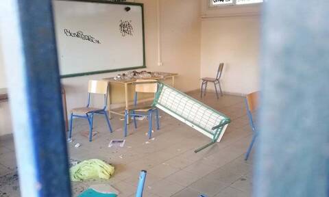 Εικόνες θλίψης: Καταληψίες τα έκαναν γυαλιά - καρφιά σε σχολεία του Δήμου Παπάγου - Χολαργού