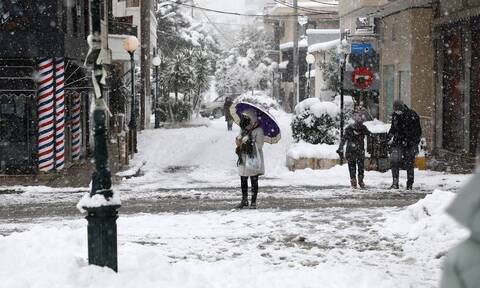 Κακοκαιρία «Ελπίδα»: Δείτε live εικόνα πού χιονίζει σε όλη την Ελλάδα