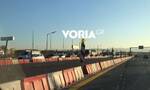 Θεσσαλονίκη: Ουρές και κομφούζιο στα διόδια των Μαλγάρων λόγω της κακοκαιρίας Ελπίδα