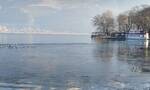 Ιωάννινα: Παγωμένη η λίμνη Παμβώτιδα