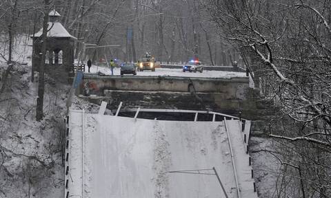 Πίτσμπουργκ: Κατάρρευση γέφυρας ώρες πριν την επίσκεψη Μπάιντεν