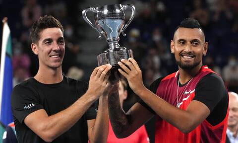 Australian Open: Θριάμβευσαν Κοκκινάκης και Κύργιος – Το σήκωσαν στο διπλό