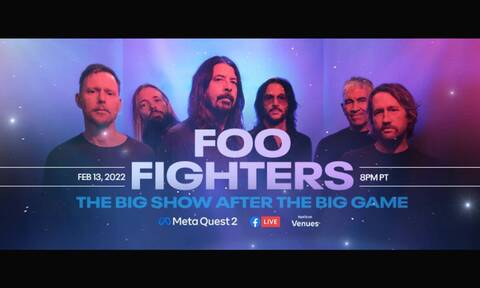 Foo Fighters - Η εικονική συναυλία στο Metaverse (Facebook) που διχάζει τους θαυμαστές