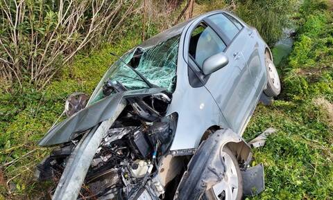 Σοβαρό τροχαίο ατύχημα στη Ζάκυνθο - Σώθηκαν από θαύμα οι επιβάτες