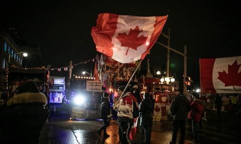 Καναδάς: Στον... κόσμο του ο Τριντό - Βλέπει ως απειλή το «Κονβόι της Ελευθερίας»