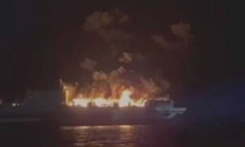 Βίντεο ντοκουμέντο από τη φωτιά στο πλοίο – Η πρώτη μαρτυρία επιβάτη