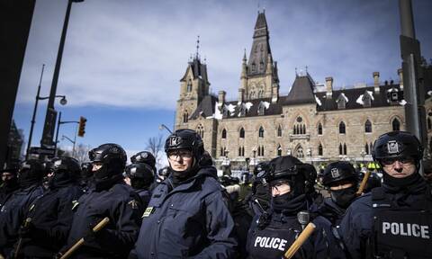 Καναδάς: Οι αρχές απομάκρυναν το «κονβόι ελευθερίας» απο την Οτάβα- Άγρια καταστολή και συλλήψεις