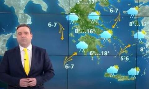 Καιρός - Μαρουσάκης: Βροχές και καταιγίδες θα σαρώσουν τη χώρα - Πότε θα «χτυπήσουν» την Αττική