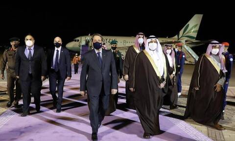 Στη Σαουδική Αραβία για επίσημη επίσκεψη ο Αναστασιάδης