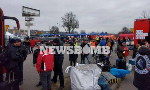 Τo Νewsbomb στα σύνορα Πολωνίας-Ουκρανίας - Συνεχίζεται το δράμα των προσφύγων