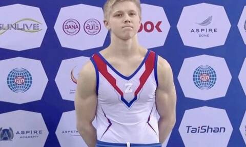 Πόλεμος στην Ουκρανία: Ρώσος αθλητής φόρεσε το σήμα «Ζ» στο βάθρο δίπλα στον Ουκρανό νικητή