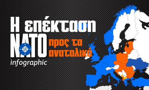 Η εξάπλωση του ΝΑΤΟ προς τα ανατολικά και η αντίδραση της Ρωσίας στο Infographic του Newsbomb.gr