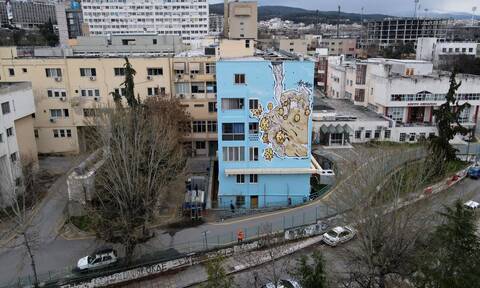 Θεσσαλονίκη: Δεύτερη τοιχογραφία στο νοσοκομείο ΑΧΕΠΑ