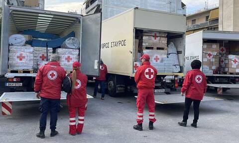Σαράντα τόνους ανθρωπιστικής βοήθειας στην Ουκρανία στέλνει ο Ελληνικός Ερυθρός Σταυρός