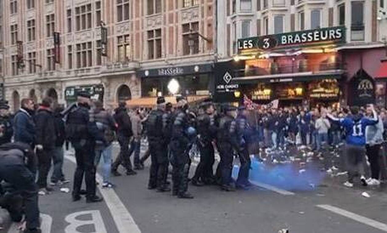 Champions League: Επεισόδια οπαδών της Τσέλσι με την αστυνομία – Φώναξαν το όνομα του Αμπράμοβιτς