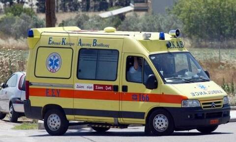 Θεσσαλονίκη: Ανετράπη ασθενοφόρο στον δρόμο προς Επανομή