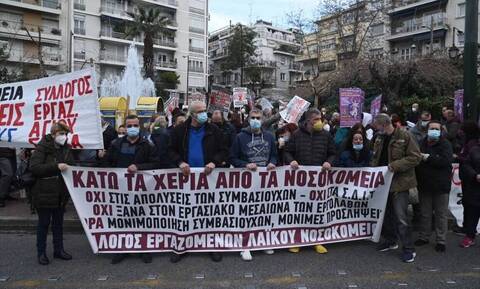ΠΟΕΔΗΝ: Στάση εργασίας και πορεία διαμαρτυρίας προς το Μαξίμου