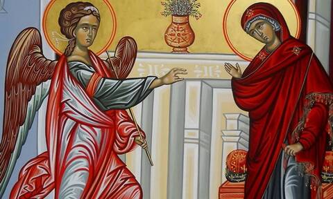 Ο Ευαγγελισμός της Θεοτόκου - 25η Μαρτίου: Σήμερα η κορυφαία εορτή της Ορθοδοξίας