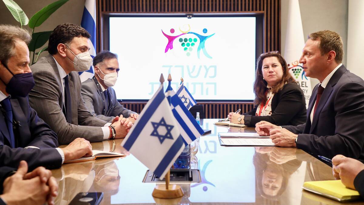 Κικίλιας σε Ισραηλινό ομόλογο του: Η Ελλάδα αναλαμβάνει πρωτοβουλία συνεργασίας μεσογειακών χωρών στον Τουρισμo