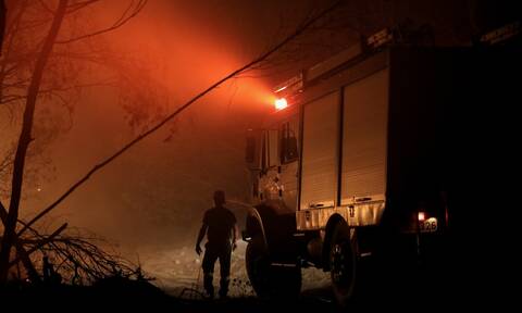 Πήλιο: Συνεχίζεται η φωτιά στην περιοχή του Πλατανιά - Ενισχύθηκαν οι πυροσβεστικές δυνάμεις