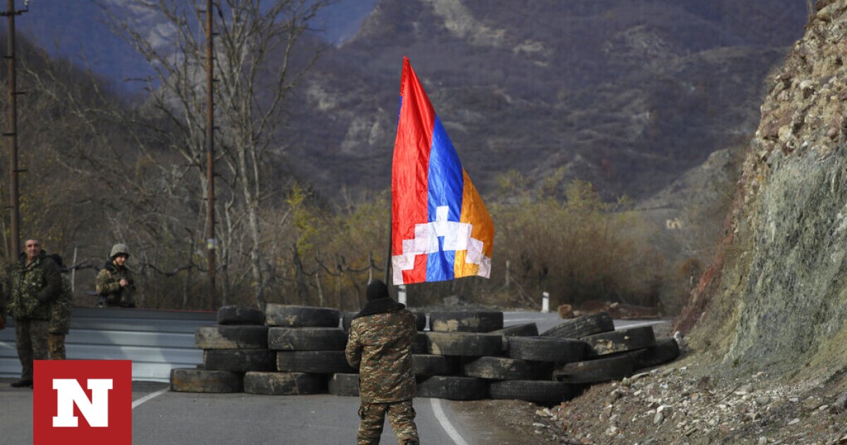 facebookNagorno Karabakh flag